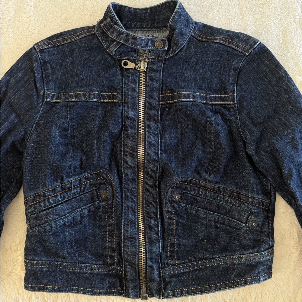 Cropped Jean jacket